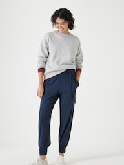 Hush Blue Alexa Harem Trousers - Image 5 of 6