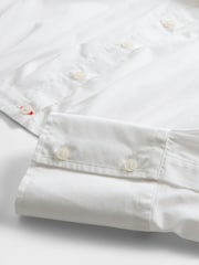 GapStudio White Poplin Cropped Shirt - Image 6 of 7