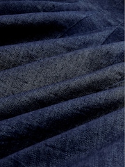 GapStudio Dark Wash Blue Pleated Denim Mini Skirt - Image 6 of 6