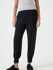 Hush Black Alexa Harem Trousers - Image 2 of 6
