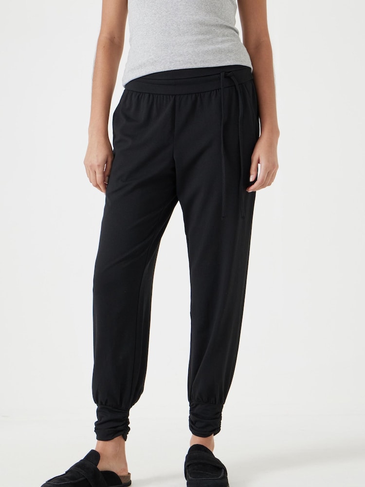 Hush Black Alexa Harem Trousers - Image 2 of 6