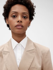 GapStudio Beige Tailored Blazer - Image 4 of 7