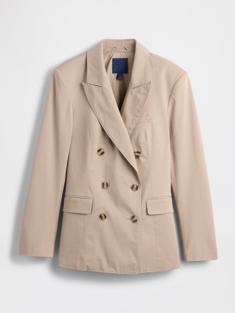 GapStudio Beige Tailored Blazer - Image 7 of 7