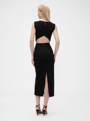 GapStudio Black Pencil Maxi Dress - Image 2 of 7
