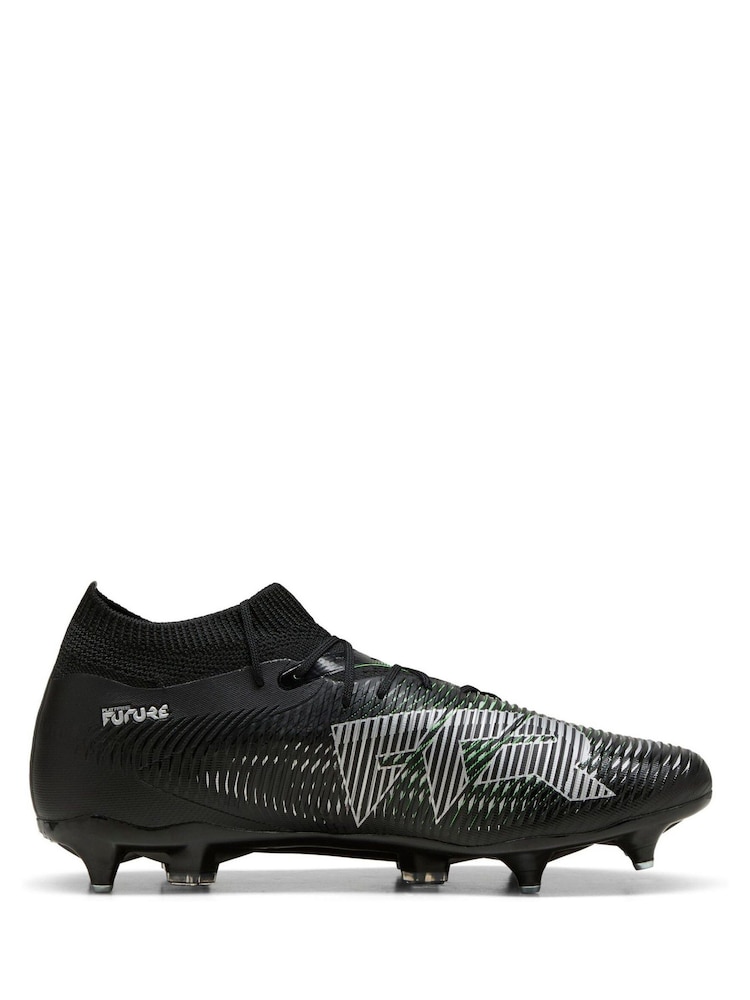 Puma Charcoal Black Mens FUTURE 8 MATCH MxSG Football Boots - Image 1 of 6