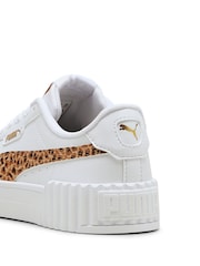 Puma White Kids Youth Carina 3.0 Animal Sneakers - Image 6 of 6