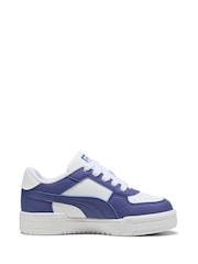 Puma Chalk White Girls CA Pro Classic Trainers - Image 1 of 6