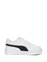 Puma Pearl White Girls CA Pro Classic Trainers - Image 1 of 6