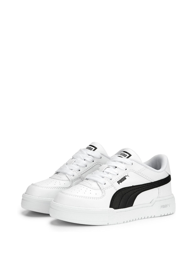 Puma Pearl White Girls CA Pro Classic Trainers - Image 3 of 6