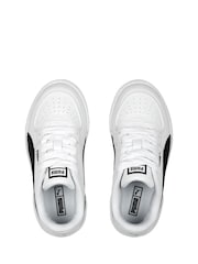 Puma Pearl White Girls CA Pro Classic Trainers - Image 5 of 6