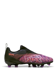Puma Black Kids Youth FUTURE 8 MATCH LL FG/AG Football Boots - Image 1 of 6