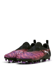 Puma Black Kids Youth FUTURE 8 MATCH LL FG/AG Football Boots - Image 3 of 6