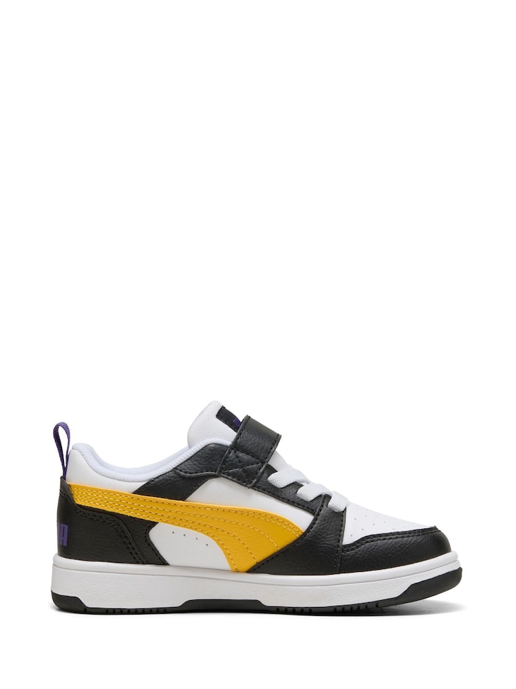 črna - Športni copati Puma Kids Rebound V6 Lo - Slika 1 iz 6