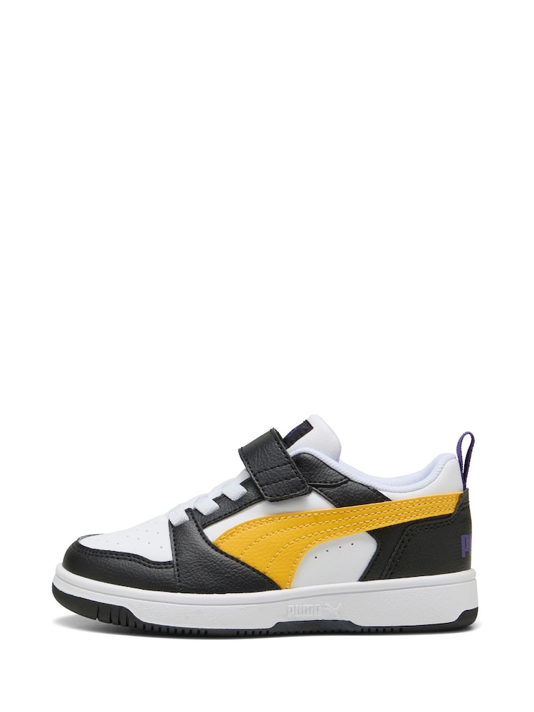 črna - Športni copati Puma Kids Rebound V6 Lo - Slika 2 iz 6