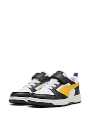 črna - Športni copati Puma Kids Rebound V6 Lo - Slika 3 iz 6