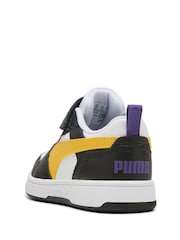 črna - Športni copati Puma Kids Rebound V6 Lo - Slika 5 iz 6