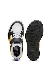 črna - Športni copati Puma Kids Rebound V6 Lo - Slika 6 iz 6