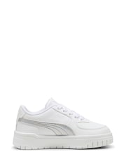 Puma White Kids Cali Dream Iridescent Sneakers - Image 1 of 6