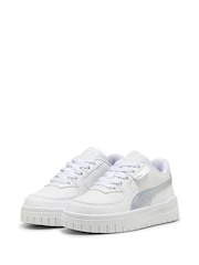Puma White Kids Cali Dream Iridescent Sneakers - Image 2 of 6