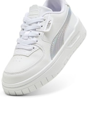 Puma White Kids Cali Dream Iridescent Sneakers - Image 6 of 6