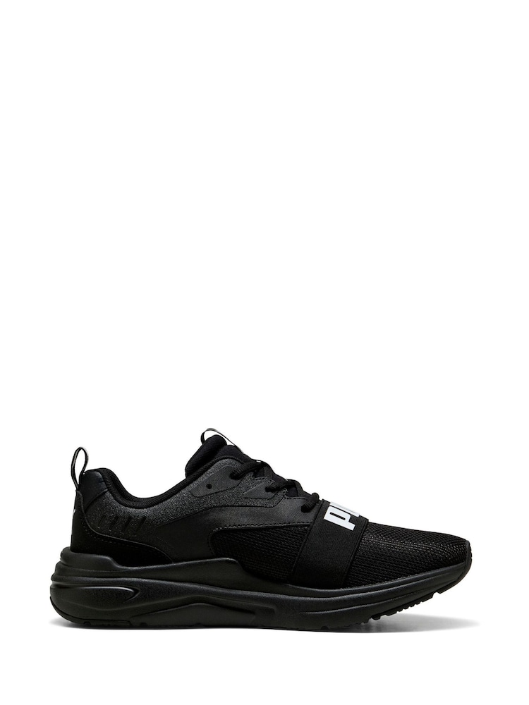 Puma Black Mens SOFTRIDE Wired 2 Sneakers - Image 1 of 6