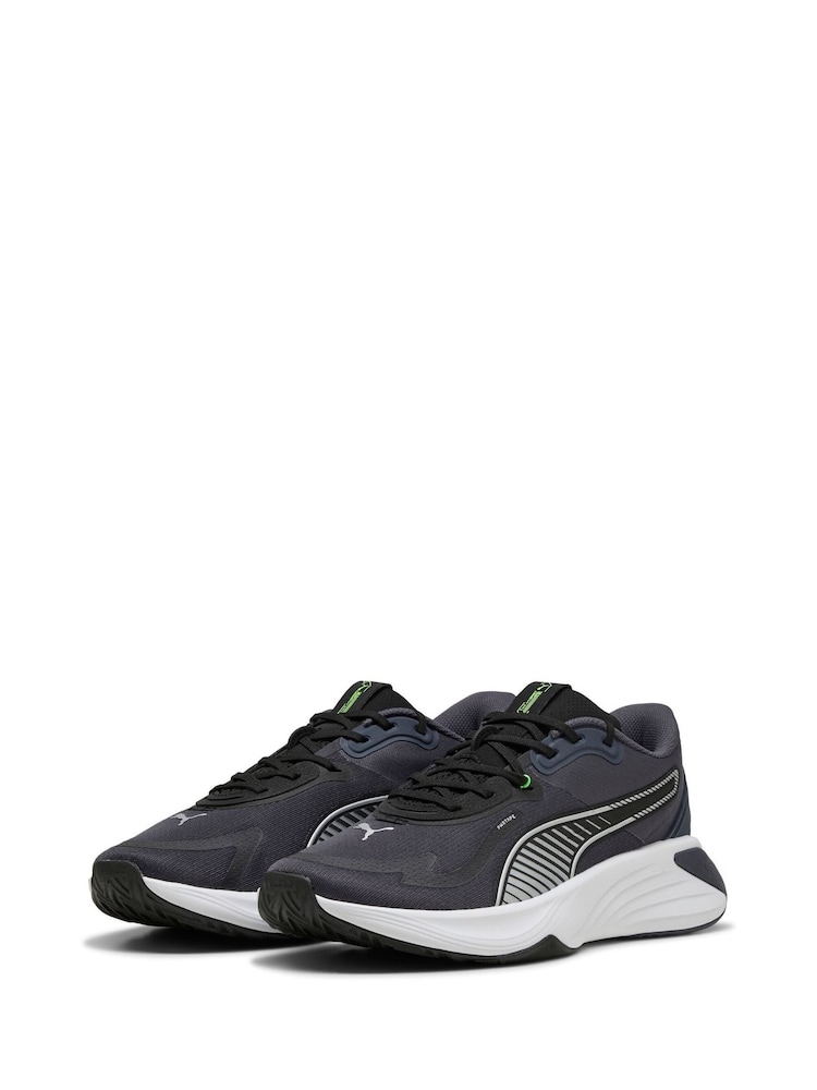 Puma Grey Mens PWR Hybrid Training Shoes - Image 3 of 5