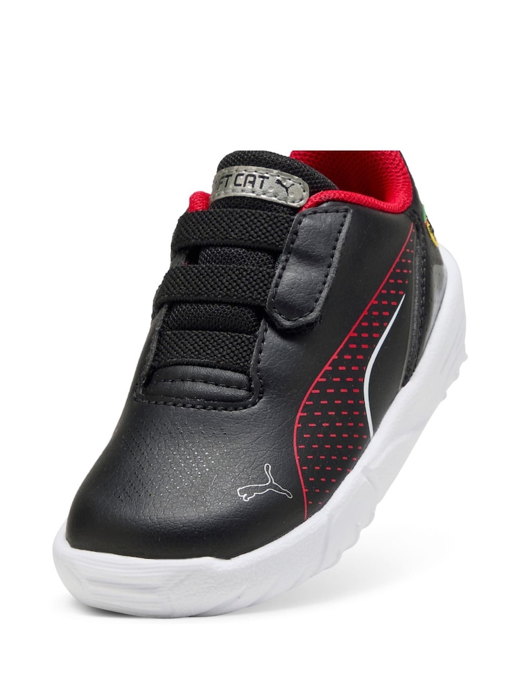 Puma Black Toddlers Scuderia Ferrari Drift Cat 11 Sneakers - Image 4 of 6