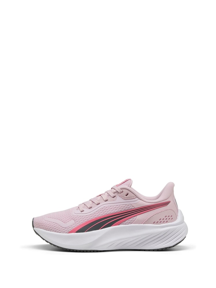 Puma Pink Kids Youth Pounce Lite Running Shoes - Image 1 of 5