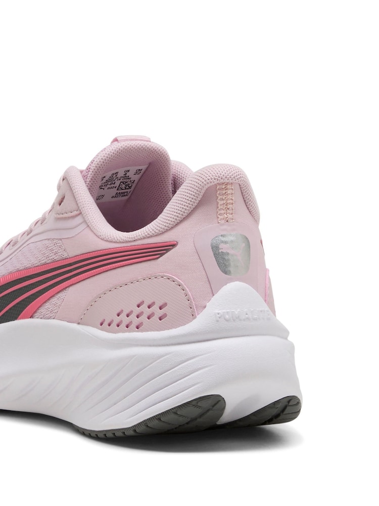Puma Pink Kids Youth Pounce Lite Running Shoes - Image 2 of 5