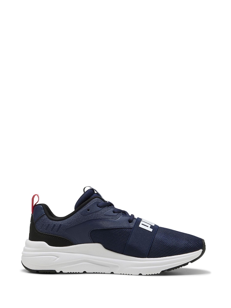 Puma Blue Mens SOFTRIDE Wired 2 Sneakers - Image 1 of 6