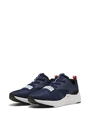 Puma Blue Mens SOFTRIDE Wired 2 Sneakers - Image 3 of 6