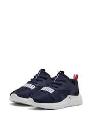 Puma Blue Kids Soft Wired 2 Sneakers - Image 3 of 6