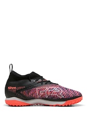 Puma Black Kids Youth FUTURE 8 MATCH TT Mid Football Boots - Image 1 of 6