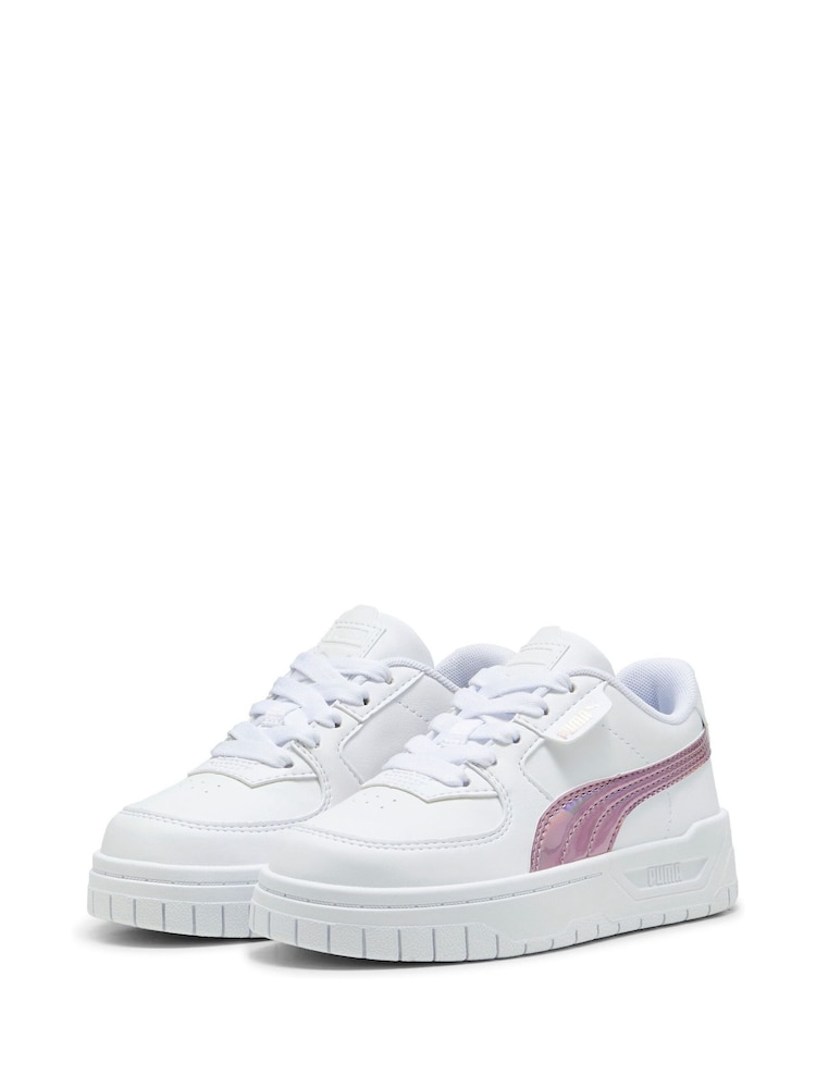 Puma Chalk White Kids Cali Dream Iridescent Sneakers - Image 3 of 6