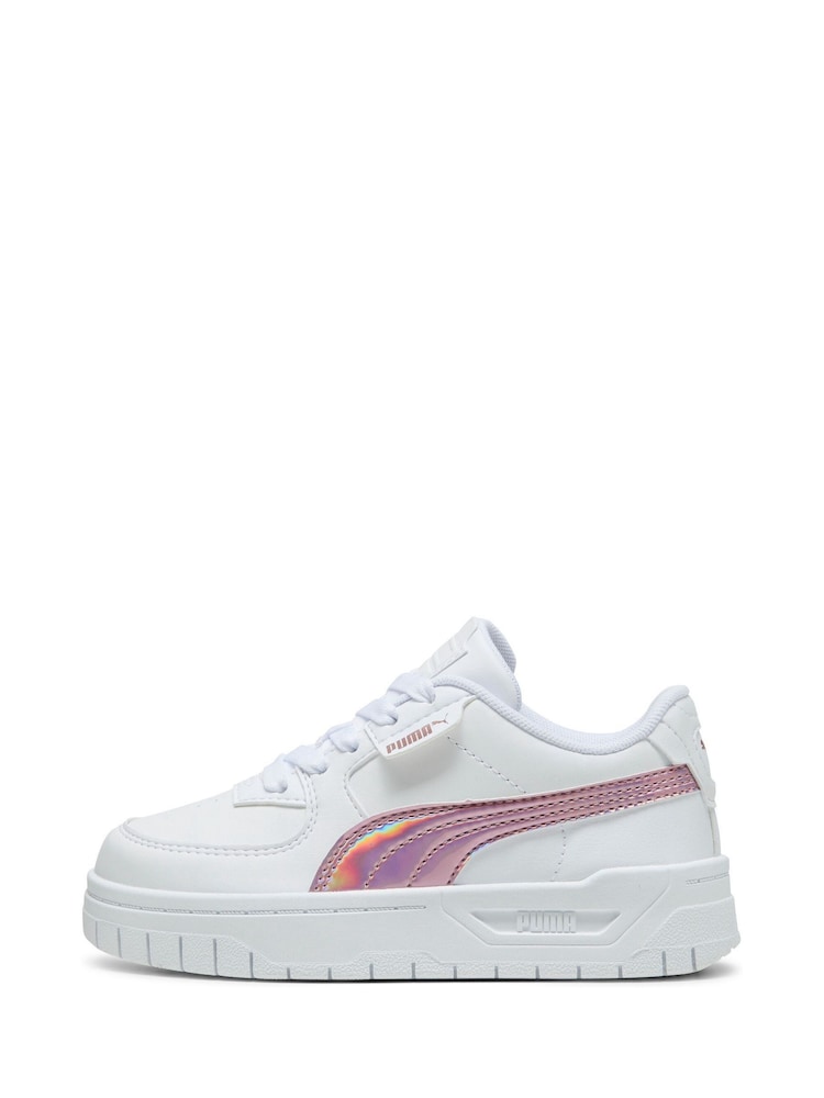 Puma Chalk White Kids Cali Dream Iridescent Sneakers - Image 4 of 6