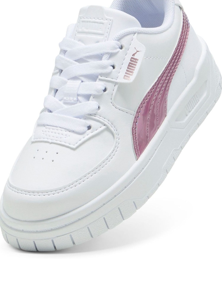Puma Chalk White Kids Cali Dream Iridescent Sneakers - Image 6 of 6