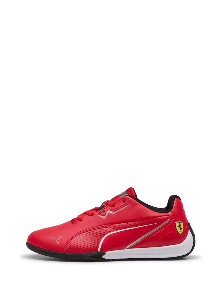 Puma Red Kids Youth Scuderia Ferrari Drift Cat 11 Sneakers - Image 2 of 6