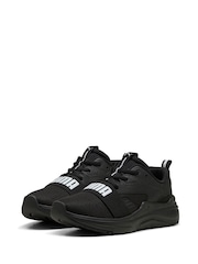 Puma Black Kids Youth Softride Wired 2 Sneakers - Image 3 of 6