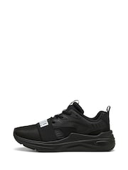 Puma Black Kids Youth Softride Wired 2 Sneakers - Image 4 of 6