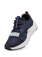 Puma Blue Kids Youth Softride Wired 2 Sneakers - Image 4 of 6