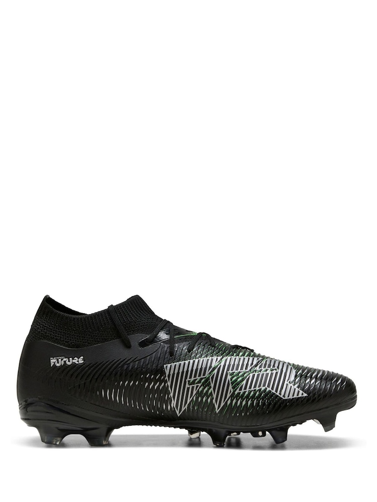 Puma Charcoal Black Mens FUTURE 8 MATCH FG/AG Football Boots - Image 1 of 6