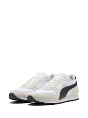Puma White Mens ST MILER Sneakers - Image 3 of 6