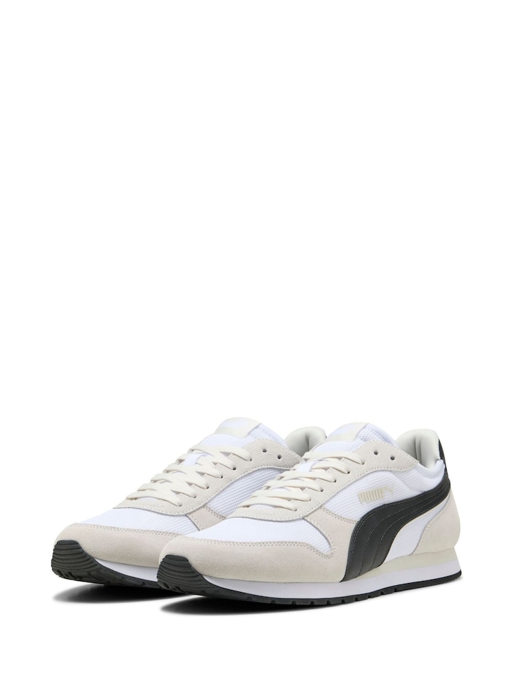 Puma White Mens ST MILER Sneakers - Image 3 of 6