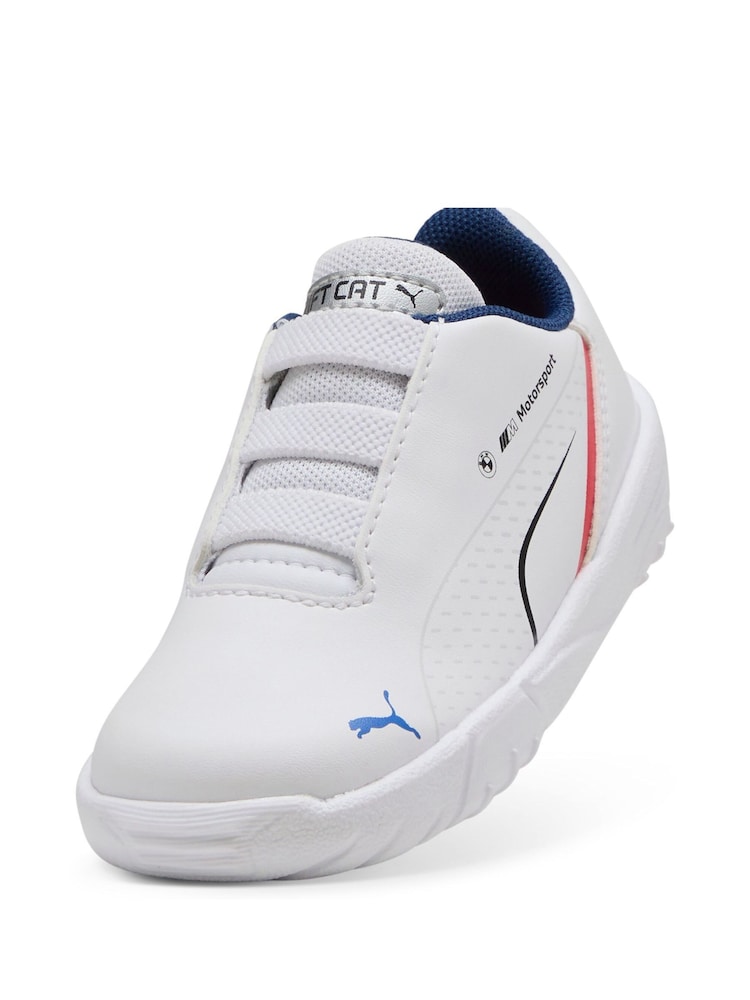 Puma White Toddlers BMW M Motorsport Drift Cat 11 Sneakers - Image 6 of 6