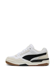 Puma White Rebound Retro Sneakers - Image 2 of 6