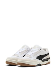 Puma White Rebound Retro Sneakers - Image 3 of 6