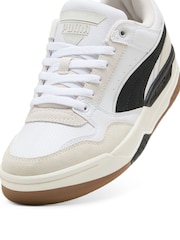 Puma White Rebound Retro Sneakers - Image 5 of 6