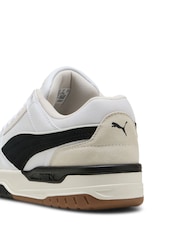 Puma White Rebound Retro Sneakers - Image 6 of 6