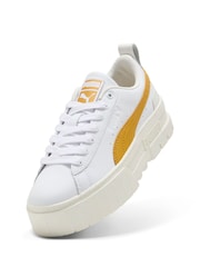 Blanco tiz - Puma Womens Mayze Lux Sneakers - Imagen 5 de 6