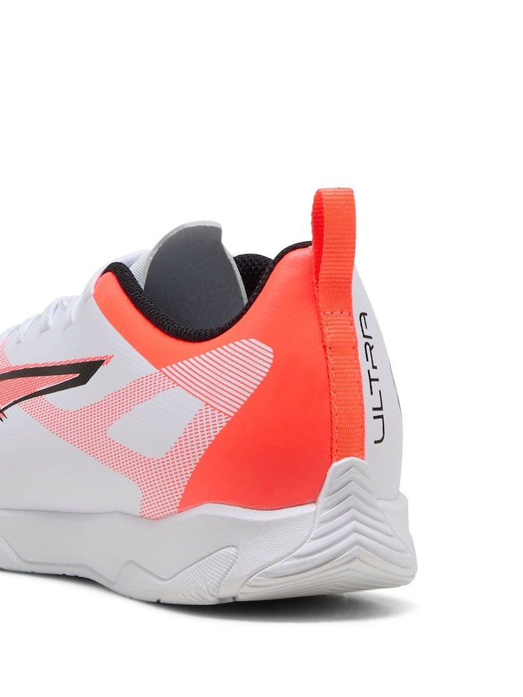 Puma White Kids Youth ULTRA 5 PLAY IT Futsal Boots - Image 2 of 3